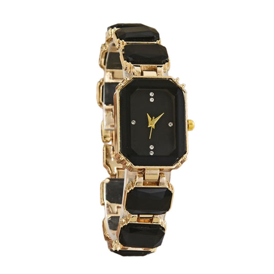 Women's Elegant Rock Candy Gemstone Bracelet Watch – Luxury Niche Charm