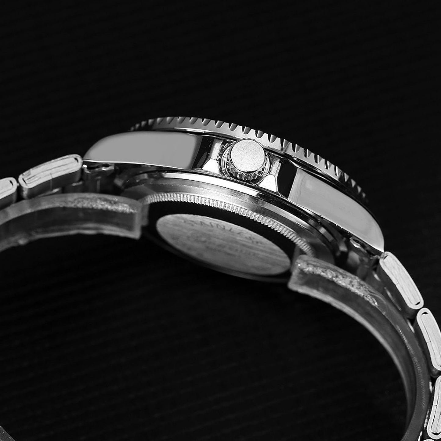 Gonewa Men's Military Stainless Steel Date Sport Quartz Analog Wrist Watch
