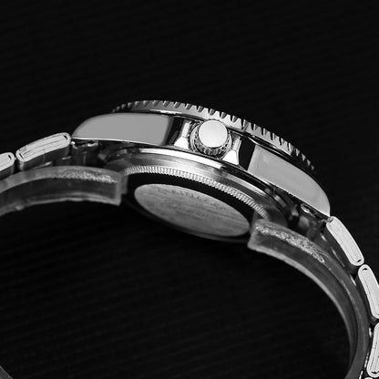 Gonewa Men's Military Stainless Steel Date Sport Quartz Analog Wrist Watch